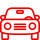 Icon für Branche Raststation rot Icon für Branche Raststation rot