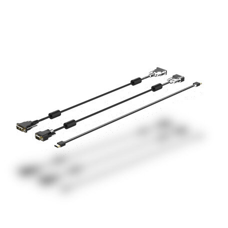 Die hochwertigen MIKKA Verbindungskabel ermöglichen zuverlässige Verbindungen und Anschlüsse ihrer Monitore | © MIKKA GmbH